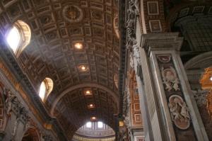 Light inside St. Peter's