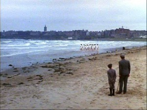 Chariots of Fire run on the beach.