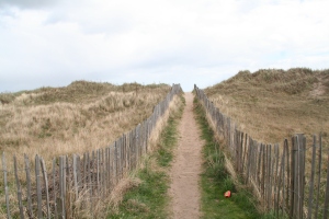 Pathway to West Sands