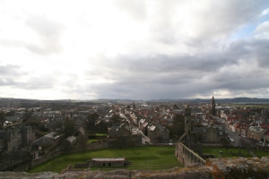 The town of St. Andrews. I can see my apartment from here - not going to tell you where so you should just trust me. 