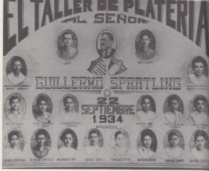 Apprentice System at El Taller de Plateria 1934 Private Collection 