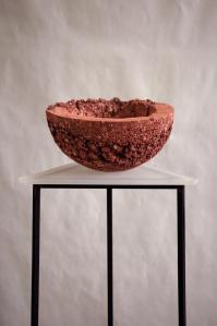 "Dirt Bowl", 2013 Stancill raw clay (Perryville, MD) 